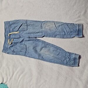 4/5 chambray pants